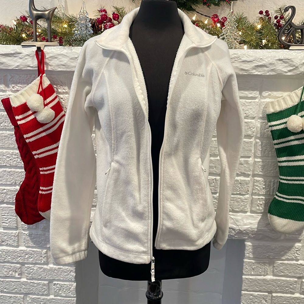 White Columbia jacket